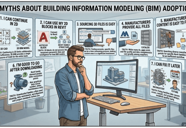 Understanding the Transition from 2D CAD to 3D BIM- Myths and Realities